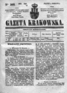 Gazeta Krakowska 1840, III, Nr 203