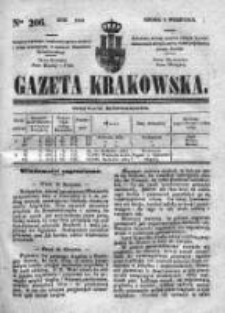 Gazeta Krakowska 1840, III, Nr 206