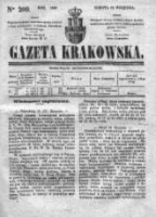 Gazeta Krakowska 1840, III, Nr 209