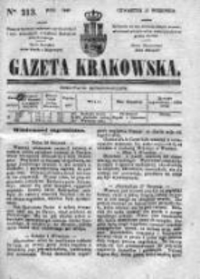 Gazeta Krakowska 1840, III, Nr 213