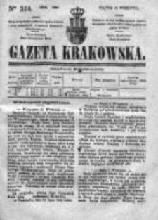Gazeta Krakowska 1840, III, Nr 214