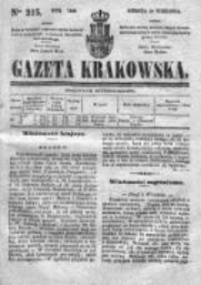 Gazeta Krakowska 1840, III, Nr 215