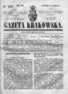 Gazeta Krakowska 1840, III, Nr 217