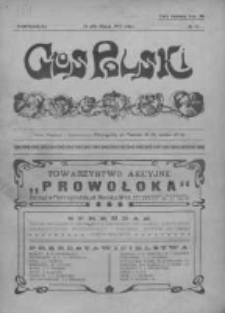 Głos Polski. Tygodnik ilustrowany polityczny, społeczny i literacki 1915, Nr 11