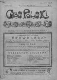 Głos Polski. Tygodnik ilustrowany polityczny, społeczny i literacki 1915, Nr 16