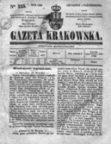 Gazeta Krakowska 1840, IV, Nr 225