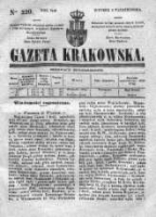 Gazeta Krakowska 1840, IV, Nr 229