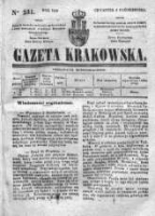 Gazeta Krakowska 1840, IV, Nr 231