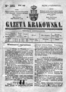 Gazeta Krakowska 1840, IV, Nr 232