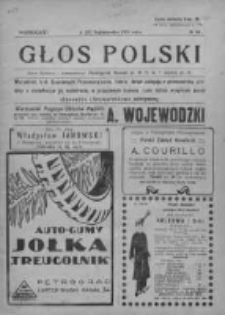 Głos Polski. Tygodnik ilustrowany polityczny, społeczny i literacki 1915, Nr 40