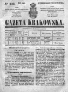 Gazeta Krakowska 1840, IV, Nr 240