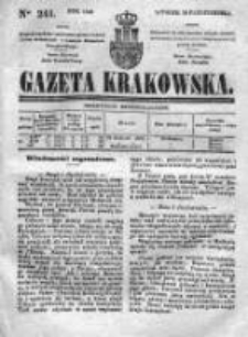 Gazeta Krakowska 1840, IV, Nr 241