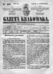 Gazeta Krakowska 1840, IV, Nr 245