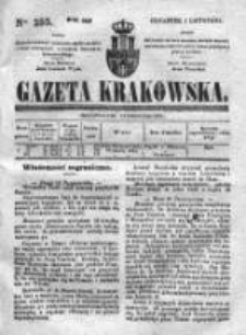Gazeta Krakowska 1840, IV, Nr 255