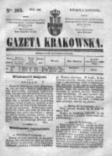 Gazeta Krakowska 1840, IV, Nr 265