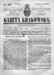 Gazeta Krakowska 1840, IV, Nr 267