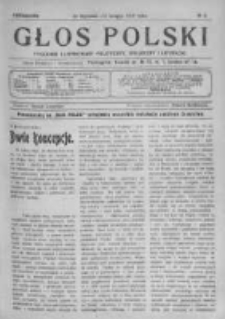 Głos Polski. Tygodnik ilustrowany polityczny, społeczny i literacki 1916, Nr 5