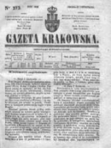 Gazeta Krakowska 1840, IV, Nr 272