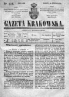 Gazeta Krakowska 1840, IV, Nr 275