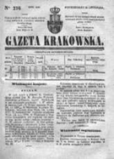 Gazeta Krakowska 1840, IV, Nr 276