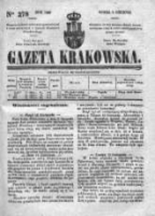 Gazeta Krakowska 1840, IV, Nr 278