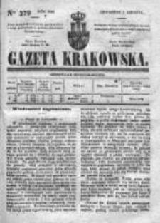 Gazeta Krakowska 1840, IV, Nr 279