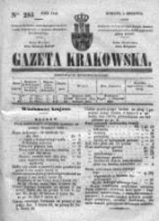 Gazeta Krakowska 1840, IV, Nr 281