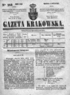 Gazeta Krakowska 1840, IV, Nr 283