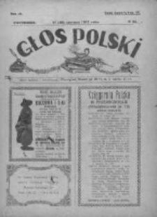 Głos Polski. Tygodnik ilustrowany polityczny, społeczny i literacki 1917, Nr 24