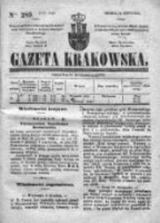Gazeta Krakowska 1840, IV, Nr 289
