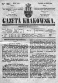 Gazeta Krakowska 1840, IV, Nr 291