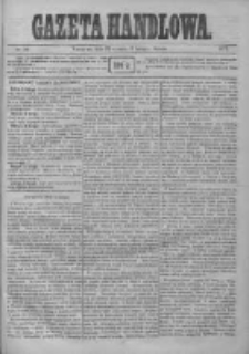 Gazeta Handlowa. Pismo poświęcone handlowi, przemysłowi fabrycznemu i rolniczemu, 1872, Nr 26