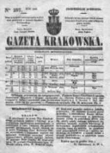 Gazeta Krakowska 1840, IV, Nr 297