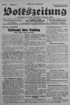 Volkszeitung 16 sierpień 1937 nr 224