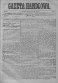 Gazeta Handlowa. Pismo poświęcone handlowi, przemysłowi fabrycznemu i rolniczemu, 1872, Nr 35