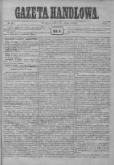 Gazeta Handlowa. Pismo poświęcone handlowi, przemysłowi fabrycznemu i rolniczemu, 1872, Nr 38