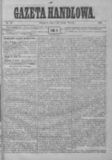 Gazeta Handlowa. Pismo poświęcone handlowi, przemysłowi fabrycznemu i rolniczemu, 1872, Nr 40