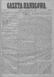 Gazeta Handlowa. Pismo poświęcone handlowi, przemysłowi fabrycznemu i rolniczemu, 1872, Nr 44