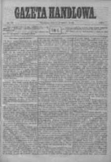 Gazeta Handlowa. Pismo poświęcone handlowi, przemysłowi fabrycznemu i rolniczemu, 1872, Nr 57