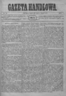 Gazeta Handlowa. Pismo poświęcone handlowi, przemysłowi fabrycznemu i rolniczemu, 1872, Nr 61