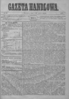 Gazeta Handlowa. Pismo poświęcone handlowi, przemysłowi fabrycznemu i rolniczemu, 1872, Nr 66