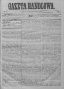 Gazeta Handlowa. Pismo poświęcone handlowi, przemysłowi fabrycznemu i rolniczemu, 1872, Nr 89