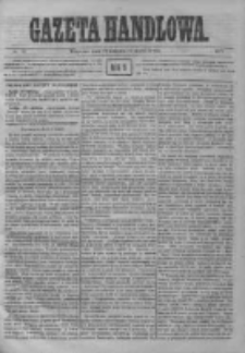 Gazeta Handlowa. Pismo poświęcone handlowi, przemysłowi fabrycznemu i rolniczemu, 1872, Nr 95