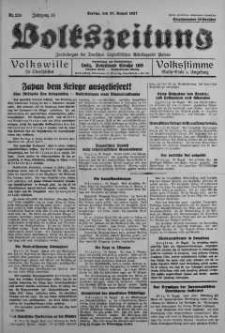 Volkszeitung 20 sierpień 1937 nr 228