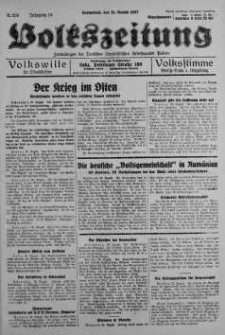 Volkszeitung 21 sierpień 1937 nr 229