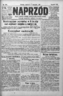 Naprzód. Czasopismo polityczne i społeczne. - Organ partyi socyal-demokratycznej 1916, R. XXV, Nr 258