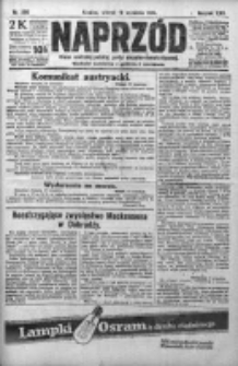 Naprzód. Czasopismo polityczne i społeczne. - Organ partyi socyal-demokratycznej 1916, R. XXV, Nr 260