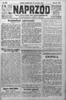 Naprzód. Czasopismo polityczne i społeczne. - Organ partyi socyal-demokratycznej 1916, R. XXV, Nr 266