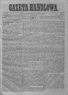 Gazeta Handlowa. Pismo poświęcone handlowi, przemysłowi fabrycznemu i rolniczemu, 1872, Nr 97