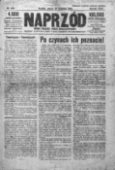 Naprzód. Czasopismo polityczne i społeczne. - Organ partyi socyal-demokratycznej 1923, R. XXXII, Nr 224
